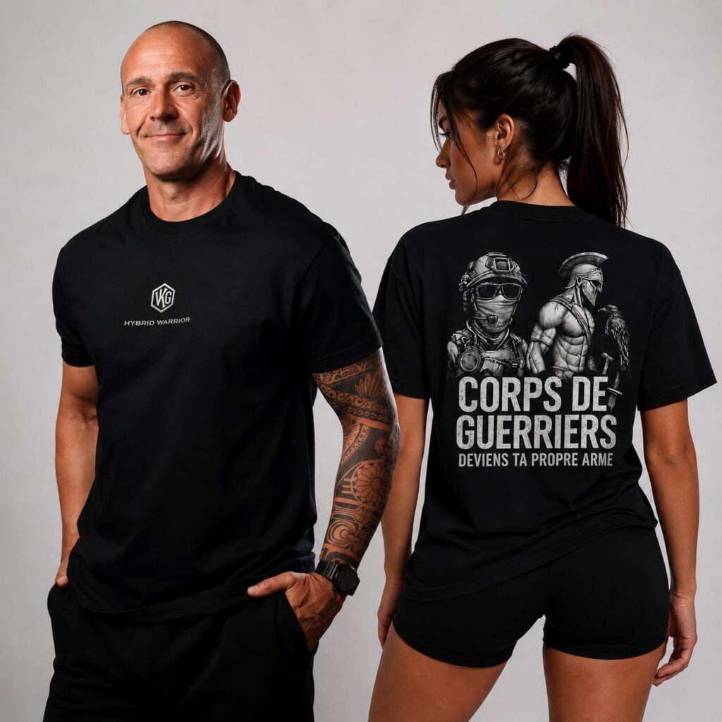 T-Shirt Corps de Guerrier — Coton 170g Unisexe