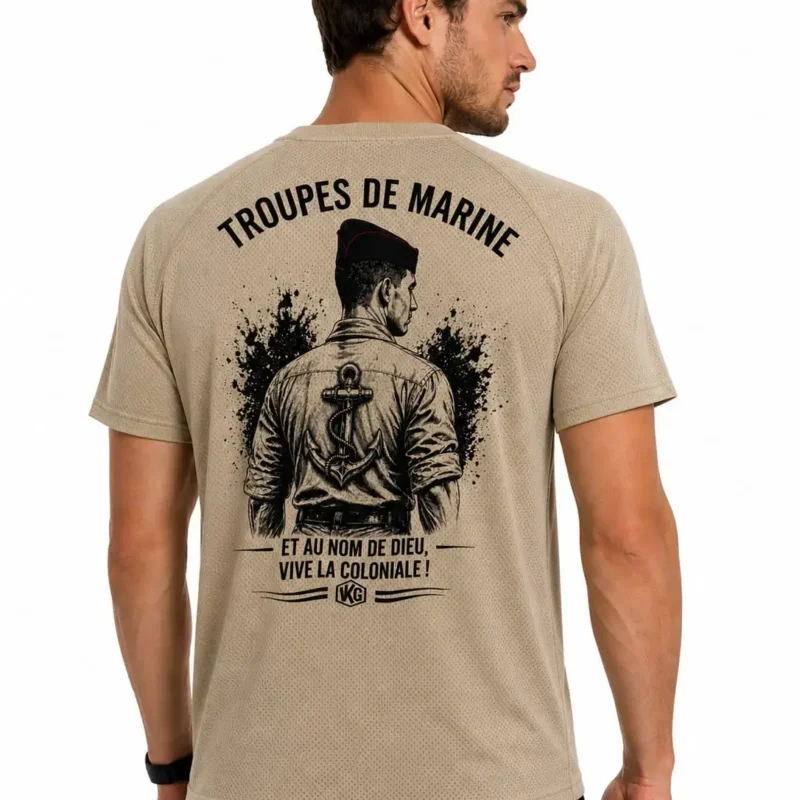T-shirt Troupes de marine